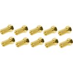 shiverpeaks ®-BASIC-S--F-Stecker 6,5, vergoldet, mit großer Mutter-VE10 (BS85008-10AG)