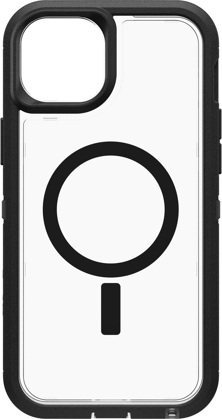 OtterBox Defender XT Series für iPhone 15 Plus - Dark Side (Clear / Black) (77-93290)