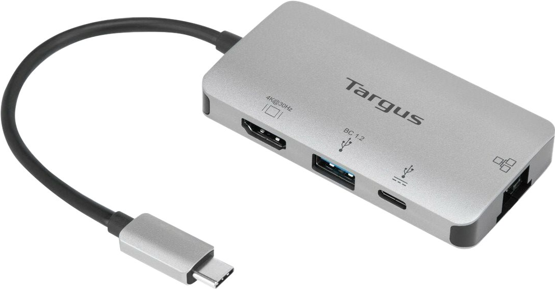 Targus Europe Ltd. Targus USB-C Single Video 4K VGA Dock, 100W power pass through (DOCK418EUZ)