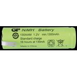 GP-BATTERIES NH GP 130AAH-1Z - NiMh Akku, AA (Mignon), 1300 mAh, 1er-Pack
