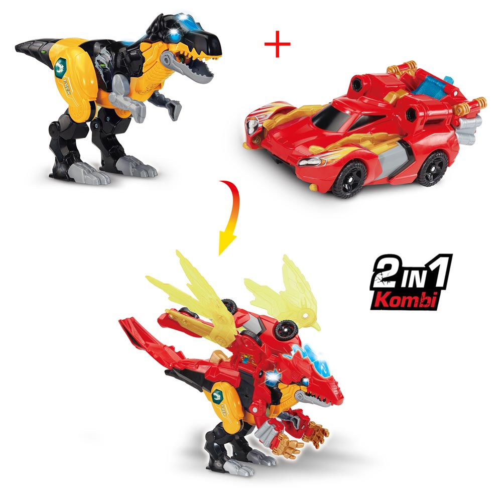 VTech Switch & Go Combo Mega Drache, Mehrfarbig