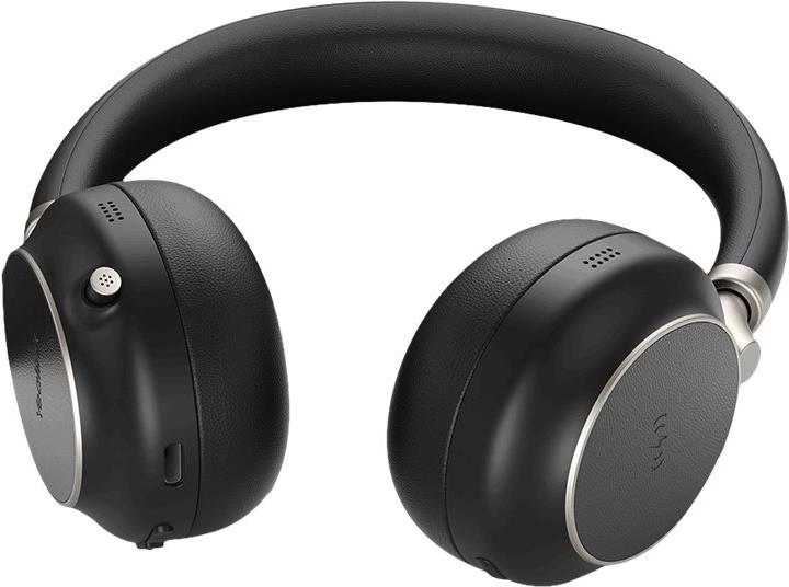 Yealink BH76 Headset On-Ear Bluetooth 40 h Ladestation Schwarz