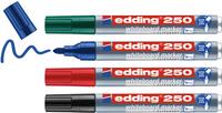 EDDING 250 Whiteboard-Marker farbsortiert 1.5 - 3.0 mm 4 St. (4-250-4-2)