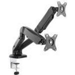 Equip Tischhalterung 43,20cm (17")-32" LCD VESA f. 2 Monitore Gasfeder (650121NEUEVERSION)