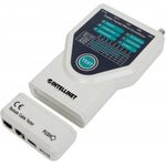 Intellinet 5-in-1 Cable Tester, Tests 5 Commonly Used Network RJ45 and Computer Cables - Netzwerktester (780094)
