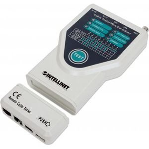 Intellinet 5-in-1 Cable Tester, Tests 5 Commonly Used Network RJ45 and Comput...