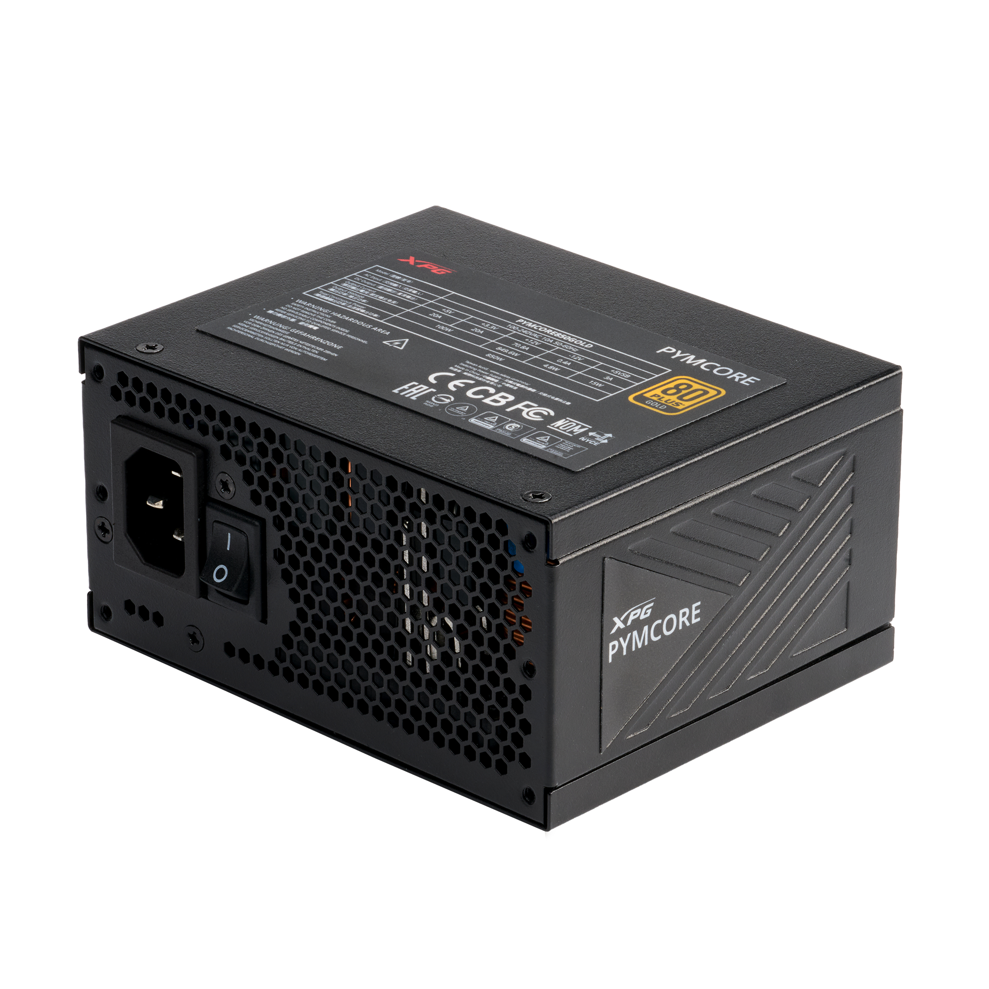 ADATA XPG PYMCORE 750W 80 PLUS Gold PC-Netzteil Schwarz