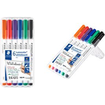 STAEDTLER Whiteboardmarker Lumocolor 301 WP6 1mm sort. 6St. (301 WP6)