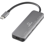 Renkforce RF-USBCH-220 USB 3.2 Gen 2-Hub mit Aluminiumgehäuse Grau (RF-6872246)