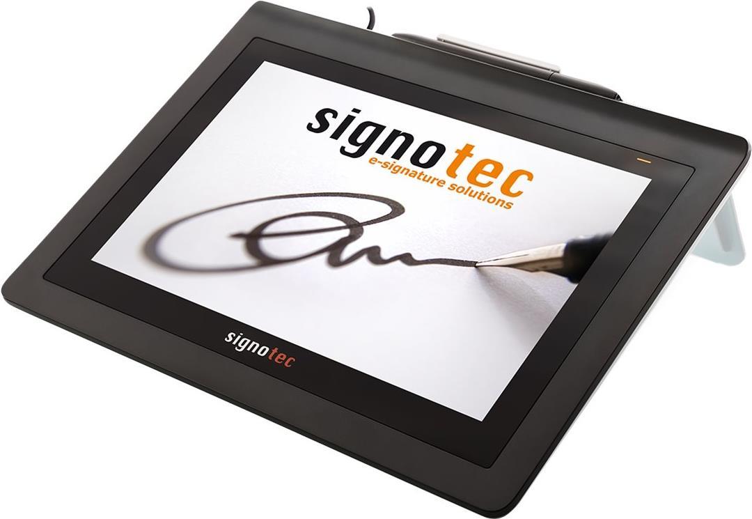 signotec Delta 10,1" LCD Unterschriften-Terminal Schwarz