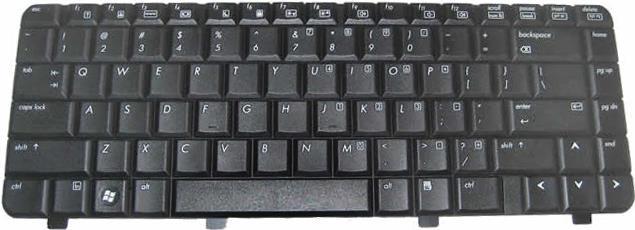 HP Keyboard (SWISS) (495400-BG1)