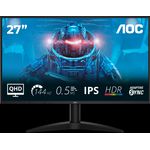 AOC Q27B36X B36 Series 27" QHD IPS Gaming-Monitor 144 Hz 0,5 ms MPRT HDMI DisplayPort Schwarz (Q27B36X)