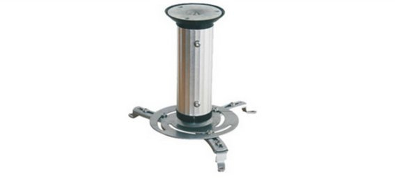 ShiverPeaks BASIC-S Beamer-Deckenhalterung BS89761, 300 mm Abstand, Tragkraft 45 kg, neigbar, Schwarz