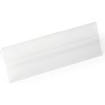 DURABLE Kennzeichnungstasche HARD COVER mit Falz 1/2 A5 quer, Farbe: transparent, Art. Nr. 116119, 1 PAK (116119)