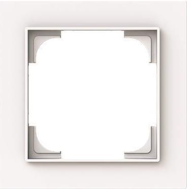 BUSCH-JAEGER 1721-44G Rahmen 1-fach studioweiß (2CKA001754A4837)