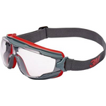 3M 7100074368 Schutzbrille/Sicherheitsbrille Grau - Rot (GG501V)