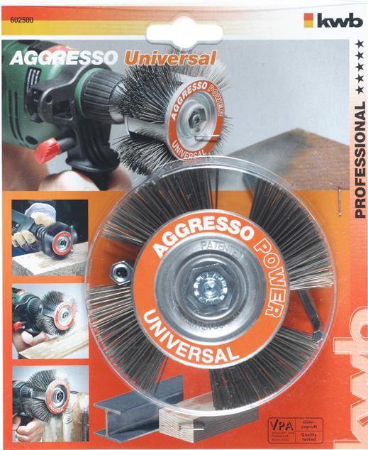 kwb 602500 Rund- & Rotorbürste Speichenrad 11 cm (602500)