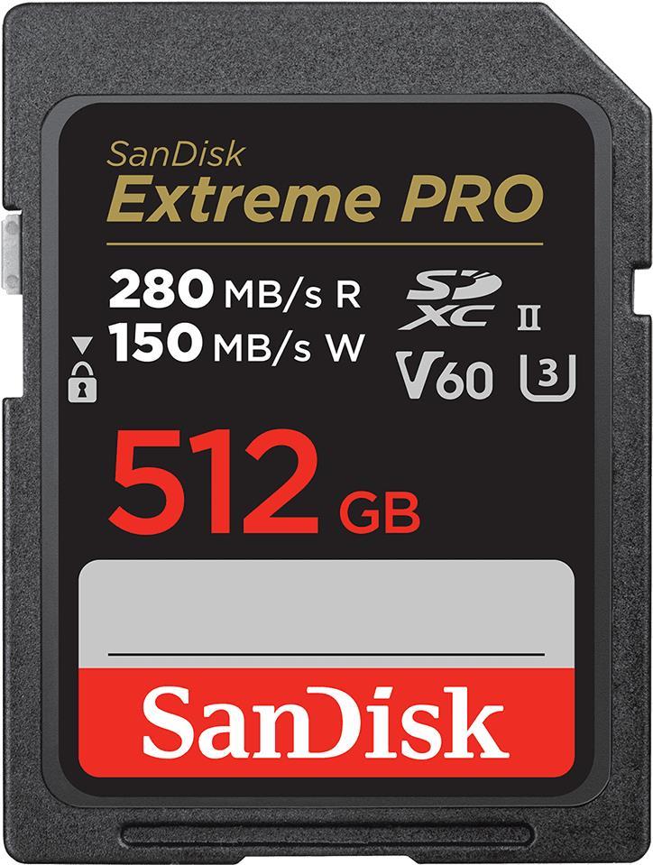 SanDisk SDSDXEP-512G-GN4IN Speicherkarte 512 GB SDXC UHS-II Klasse 10 (SDSDXEP-512G-GN4IN)