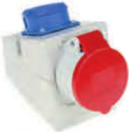 Bachmann 910.002 Steckdose Blau (910.002)