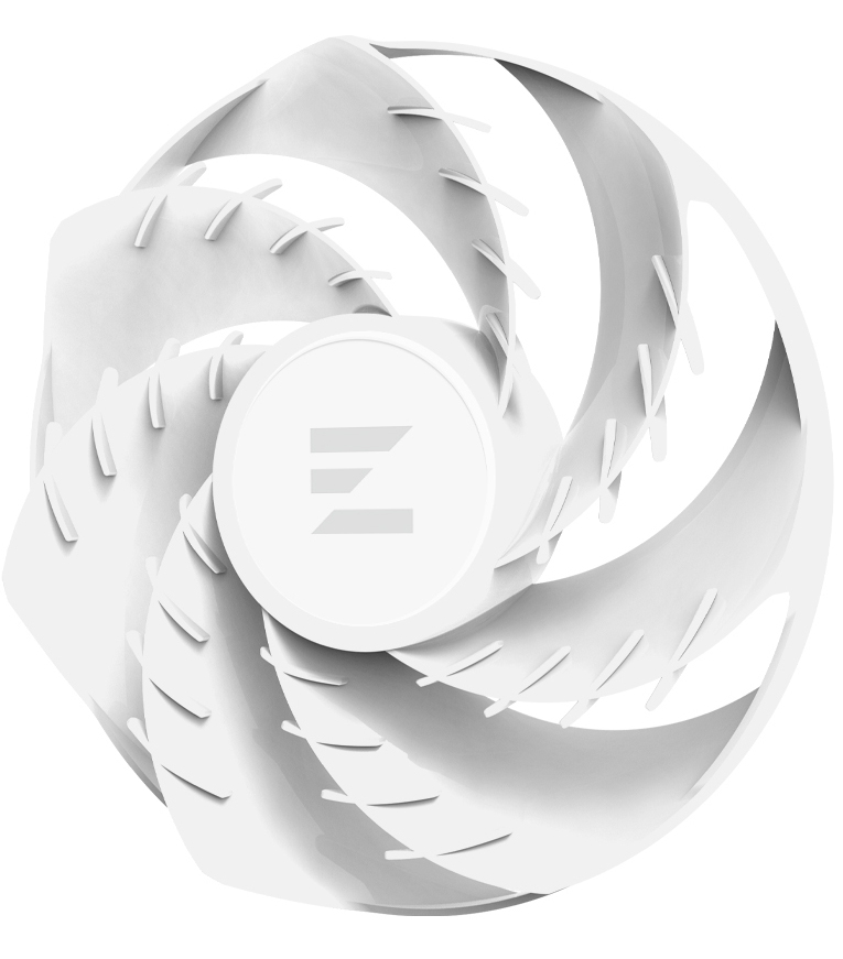 ZALMAN ZM-AF120R ARGB Gehäuselüfter 120 mm Weiß