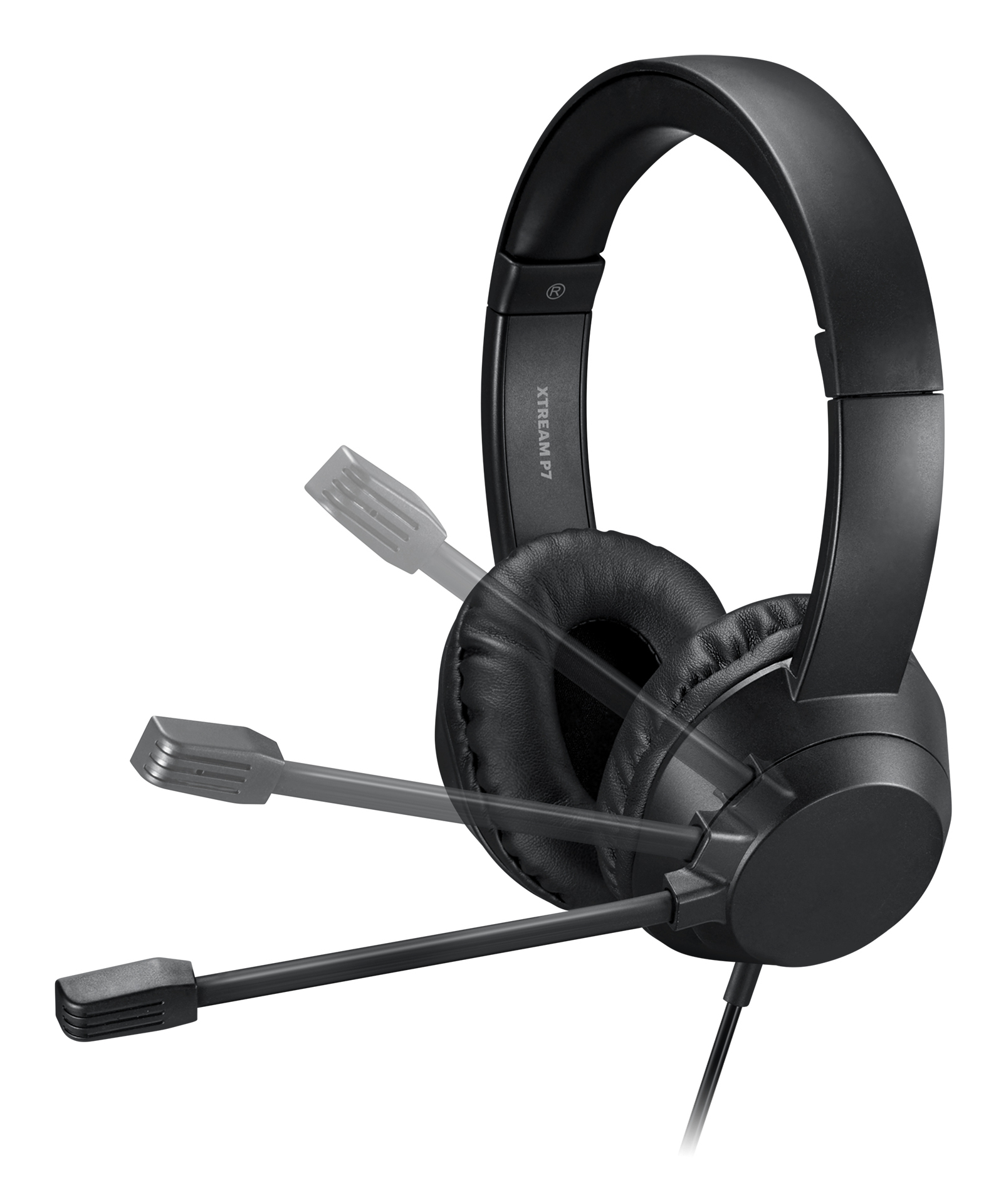 Adesso Xtream P7 On-Ear Headset USB Typ-A Schwarz