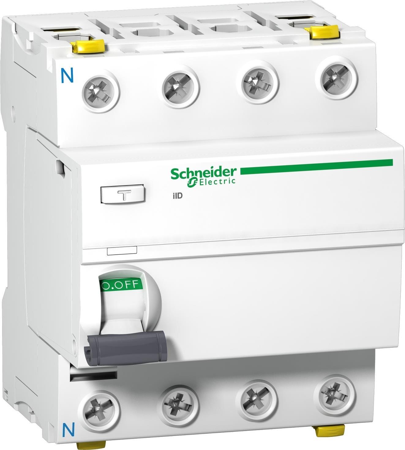 Schneider Electric A9Z21463 Stromunterbrecher Fehlerstromschutzschalter A-type 4P (A9Z21463)