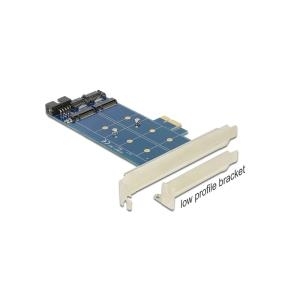 DeLOCK PCI Express Card > 2 x internal M.2 NGFF (89374)