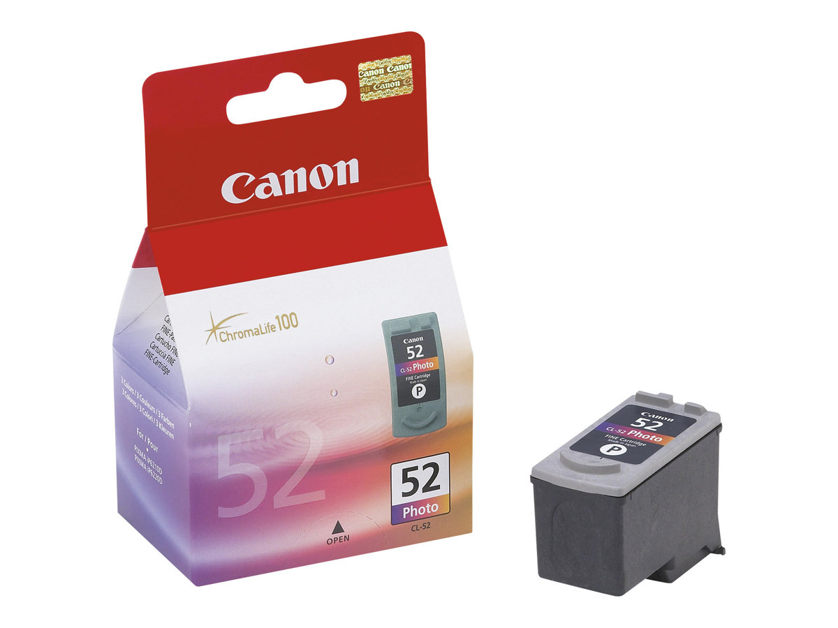 Canon CL-52 Tintenbehälter Light Cyan, Light Magenta, Schwarz