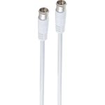 shiverpeaks BS80108-128-20 Koaxialkabel 20 m F-Typ Weiß (BS80108-128-20)