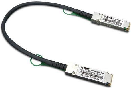 Planet 40G QSFP+ Direct Attach Copper (CB-DAQSFP-0.5M)