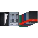 ELBA Sichtbuch "Le Lutin", DIN A4, mit 50 Hüllen, schwarz vorne und hinten eine Tasche an der Innenseite (00056011-09)