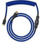 Glorious PC Gaming Race GMMK Coiled Cable Cobalt Blue Spiralkabel USB-C/USB-A (GLO-KB-ACC-CBL-COIL-CBLU)