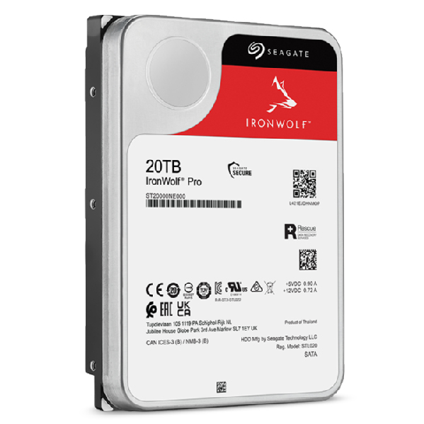 Seagate IronWolf Pro ST20000NT001 20 TB 3.5" HDD