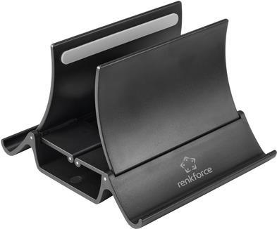 Renkforce RF-5043392 laptop-ständer Laptop- & Tablet-Ständer Schwarz 39,6 cm (15.6") (RF-5043392)