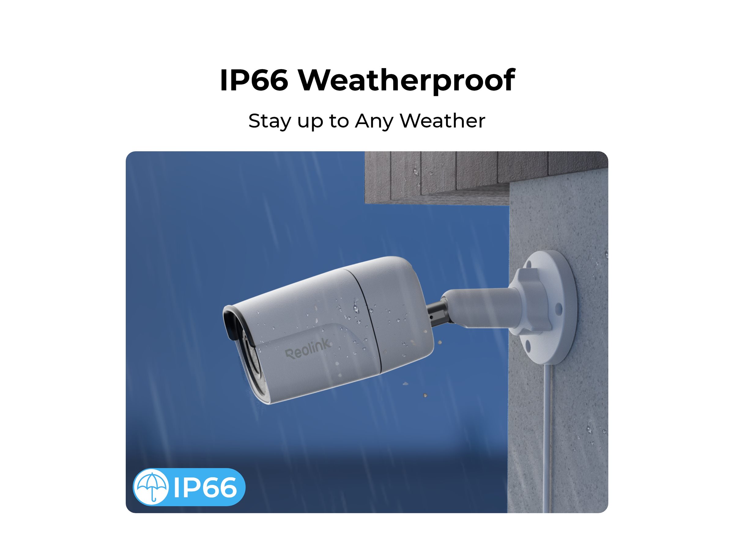 Reolink P320 IP-Sicherheitskamera 2880 x 1616 Pixel PoE IP67 Weiß