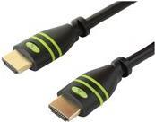 HDMI Kabel High Speed mit Ethernet, schwarz, 0,5 m Hersteller: Techly (ICOC-HDMI-4-005)