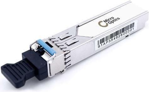 Lanview MO-SFP-GIG-BX-U. SFP Transceiver-Typ: Faseroptik, Maximale Datenübertragungsrate: 1000 Mbit/s, Schnittstelle: SFP. Produktfarbe: Schwarz, Edelstahl, Formfaktor: SFP, Markenkompatibilität: Alcatel-Lucent. Breite: 12 mm, Tiefe: 56 mm, Höhe: 8,5 mm. Anzahl enthaltener Produkte: 1 Stück(e), Verpackungsbreite: 60 mm, Verpackungstiefe: 100 mm (MO-SFP-GIG-BX-U)