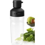 Bosch MMZV0BT1 Trinkflasche Tägliche Nutzung 500 ml Tritan Schwarz - Transparent (MMZV0BT1)