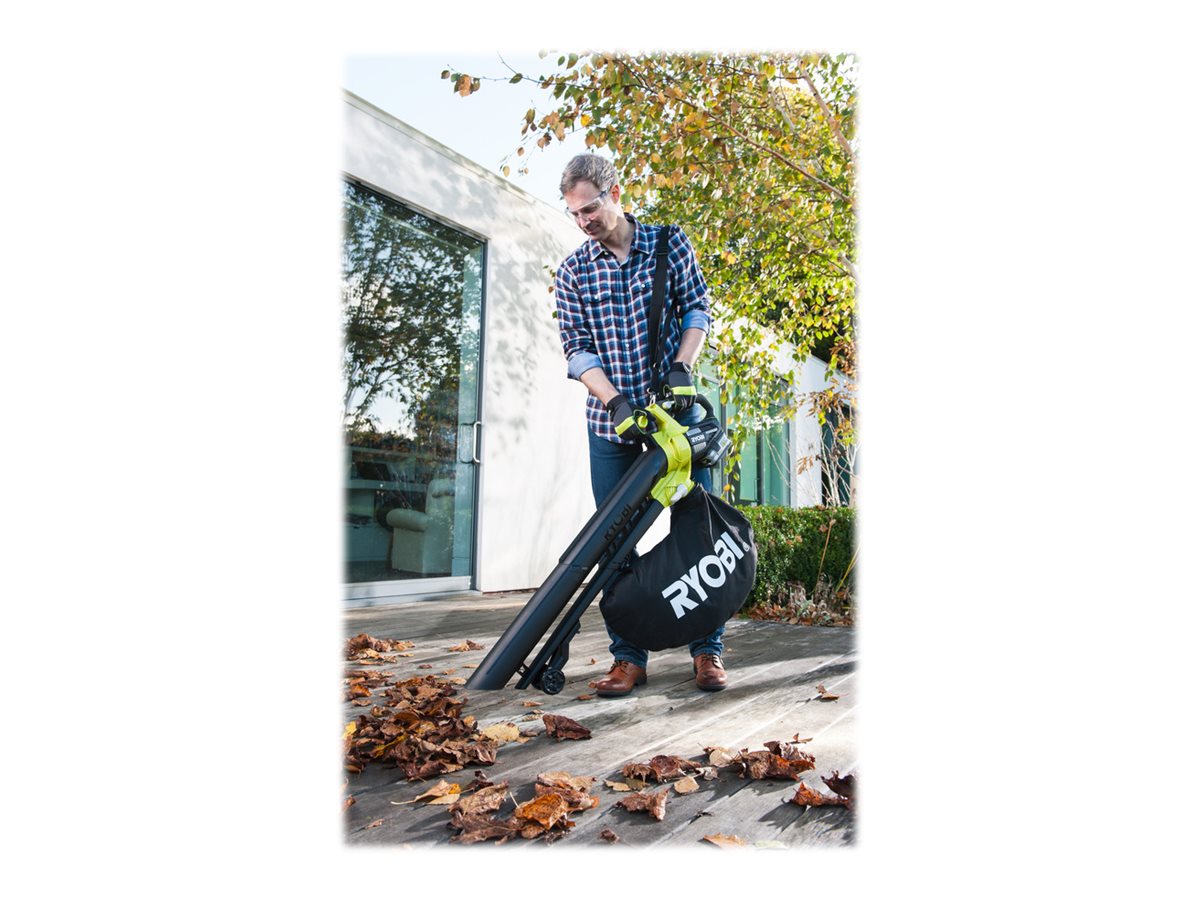 Ryobi One+ OBV18 Akku-Laubbläser & Laubsauger 18 V 201 km/h Schwarz/Gelb