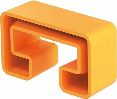 Vertr Schutzkappe gespritzt zu Schiene CPS 4 MS40 (1124555)