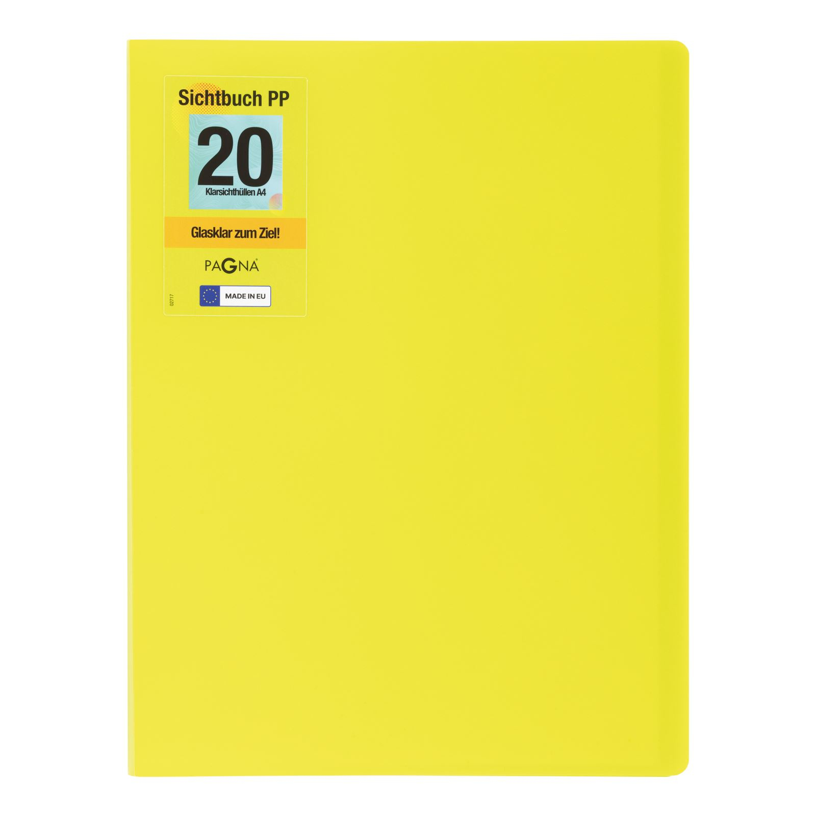 Pagna Sichtbuch School DIN A4 20 Hüllen Limette
