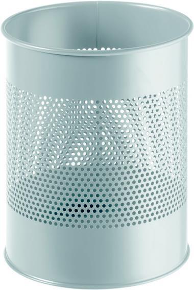 DURABLE Papierkorb Metall 15L rund mit Perforation 165 mm 1 ST 331010