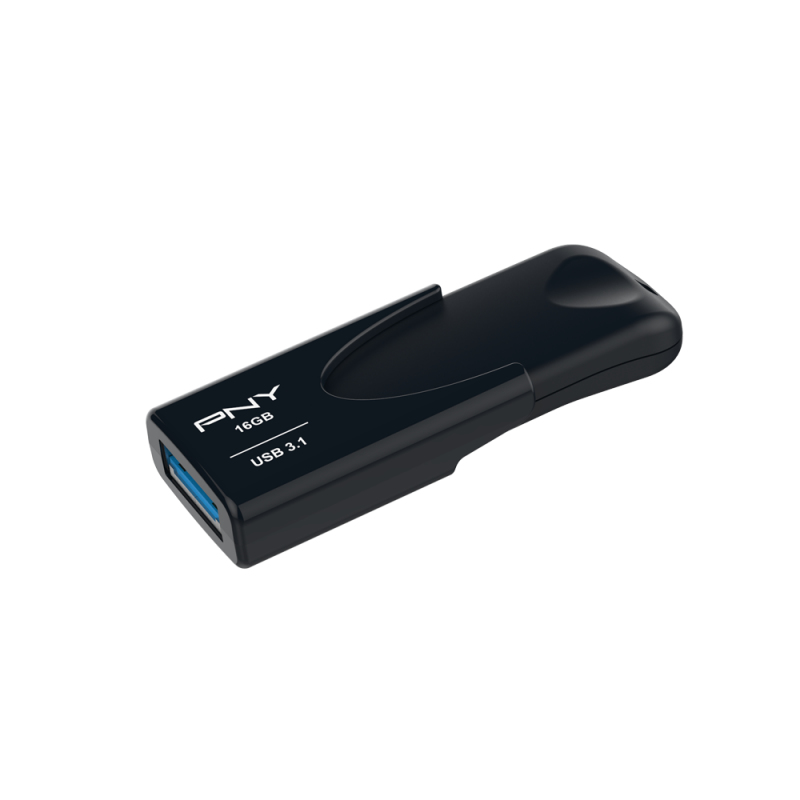 PNY Attaché 4 USB-Stick 16 GB USB 3.1 Schwarz