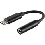 S/CONN maximum connectivity USB C Audio Adapter, digital, schwarz (14-05021)