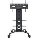 TV LED/LCD Wagen für LCD LED TV 37 - 70 mit 2 Ablagen Hersteller: Techly (ICA-TR8)