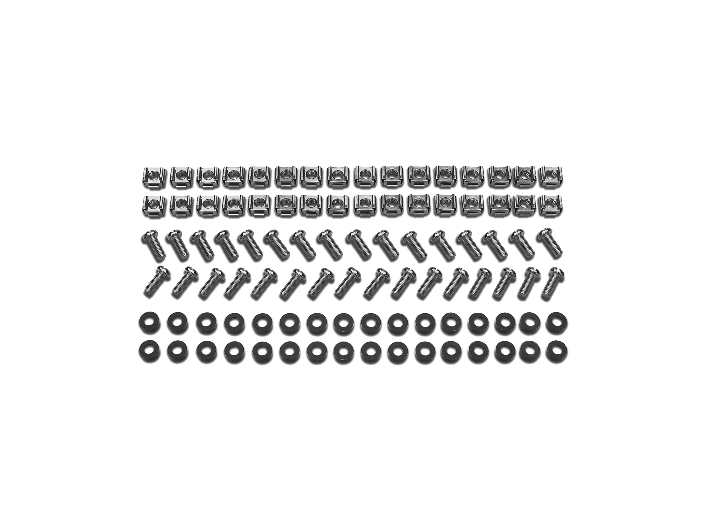 APC AR8100 M6 Hardware Kit Rack-Montagekit 32-teilig Schwarz