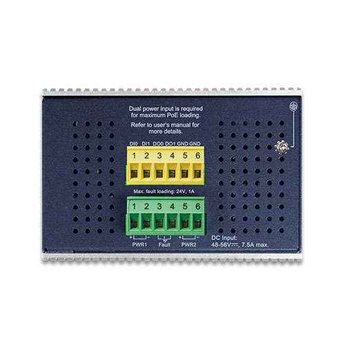 Planet IGS-6325-8UP2S L3 Managed Switch 8 x 10/100/1000 2 x Gigabit SFP PoE++ Aluminium, Schwarz