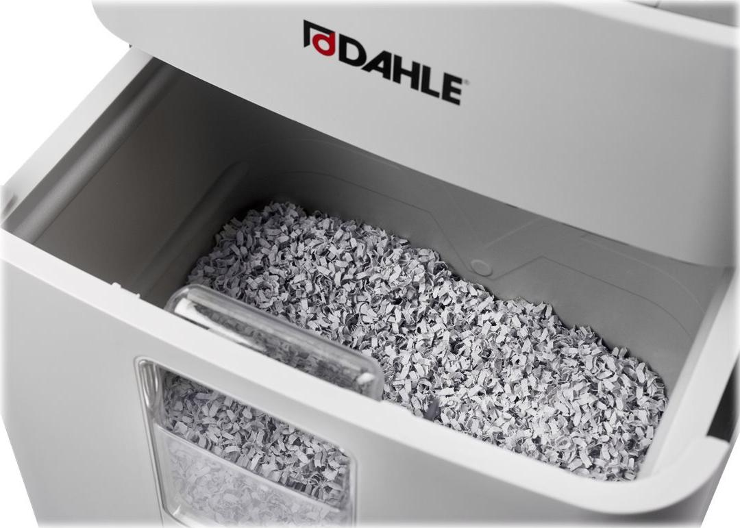Dahle ShredMATIC 35314 Aktenvernichter Mikrogeschnitten 4 x 15 mm 40 l 60 dB Weiß