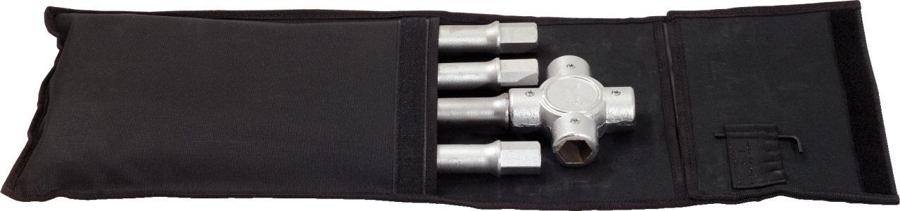 KS TOOLS Zerlegbarer Radkreuzschlüssel, 24x27x30x32mm (518.1161)