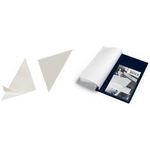 DURABLE Dreiecktaschen CORNERFIX® 175x175mm selbstklebend Großverpackung 1 Pg. à 100 Stück 828319